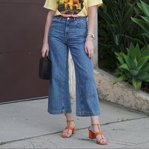 Topshop Wide Leg Jeans